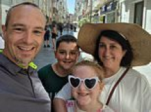 Drunk passenger threw up next to us while we were playing scrabble on cruise from hell: Brit family describe hiding in their cabin as louts enjoyed 'Wetherspoons on Sea'