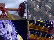 When rides go wrong: From crashes to being left stranded in the air, a terrifying look at when theme park rides fail