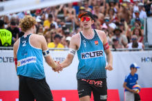 Beachvolleyball-EM: Klinger-Schwestern out, Hammarberg/Berger im Viertelfinale