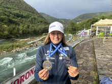 Eva Alina Hočevar še drugič zlata, njen brat Žiga Lin Hočevar do brona