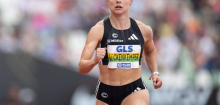 Leichtathletik: Gina Lückenkemper und Owen Ansah verteidigen Titel über 100 Meter
