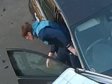 Horrifying moment thug smashes car into peacemaker who was trying to break up fight and leaves him traumatic brain injury - just hours being released from prison
