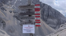 Britanski pohodnik, ki so ga reševali v Dolomitih, dobil račun za 14.225 evrov
