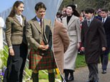 Is another royal engagement on the cards? Fans sent into a frenzy as Princess Margaret's heartthrob grandson Samuel Chatto, 28, appears with his university sweetheart as they join King Charles in Scotland