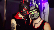 Latex & Hundemaske: 