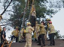 Intoxicated woman's decision to climb onto CHIMNEY ends in disaster