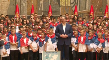 VUČIĆ DANAS DOMAĆIN MLADIM SRPSKIM SPORTISTIMA: Učesnici kampa 