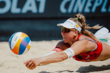 Beachvolleyball: Endstation für die Klingers