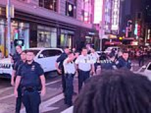 Three shot in Times Square shooting as emergency crews rush to the scene