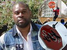 Banksy theft accused denies stealing anti-war street art piece of three drones on a traffic 'STOP' sign