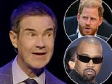 Comedian Jimmy Carr likens Prince Harry to Kanye West, saying 'he occasionally dressed as a Nazi and he f***** up'