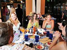 Secret war engulfs high society in the Hamptons... as glamorous guests commit the ultimate party sin