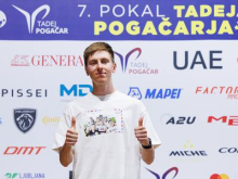 Tadej Pogačar strnil misli po Touru in zmagal v Komendi