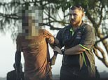 As the elite FLOCK to an Australian capital city for art and parties... the poor face an army of security guards: CANDACE SUTTON exposes disturbing crisis at popular tourist spot