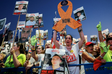 V Tel Avivu protest proti zavzetju Gaze in za mir