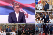 VUČIĆ SUMIRAO NEDELJU ZA NAMA Ponovo se budi ponos i prkos naše najlepše trobojke koju visoko uzdižemo pred svima onima koji bi da je unize (VIDEO)