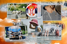 RHMZ IZDAO UPOZORENJE RANO JUTROS: Vreo dan pred nama, temperatura do 39 stepeni! 4 dela Srbije u crvenom - vreme je vrlo opasno