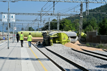 Na relaciji Ljubljana–Logatec bodo za vse vlake, razen enega, organizirani avtobusni prevozi