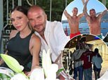 Victoria Beckham shares a look at her family holiday as close-knit brood relax in St Tropez amid rift with Brooklyn - but Cruz isn't happy with one of her snaps!