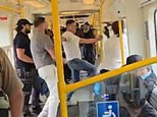 Vigilante Tube passengers face arrest over 'assault' of naked man on the Tube after they took law into their hands when he dropped his trousers on packed carriage