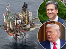 BP reopens huge North Sea field in defiance of Ed Miliband after Donald Trump warned Britain was wasting 'a treasure chest' of oil and gas