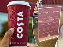 Costa Coffee is accused of 'shameless attempt to game the system' after promising customers free drinks in return for good reviews