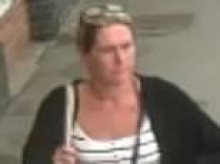 CCTV released in hunt for missing mother, 49, who was last seen at train station - as daughter issues desperate plea 'after bag is found at park'
