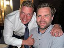 JD Vance will meet Nigel Farage for breakfast in the Cotswolds - after a 'barbecue and few beers' with Thomas 'Bosh' Skinner