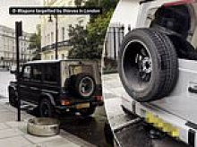Brazen thieves target luxury Mercedes 4X4s to steal its extremely vulnerable part