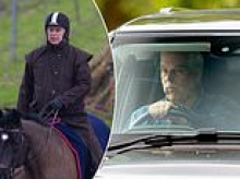 Prince Andrew 'barks foul-mouthed question at builders' as speed humps are installed near his palatial home