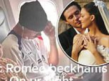 Romeo Beckham seen on a Jet2 flight after his estranged brother's gratuitous show of wealth