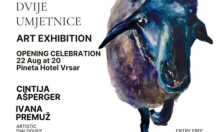 Umjetnička izložba 'Dvije umjetnice' okuplja radove Cintije Ašperger i Ivane Premuž