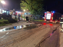 Zagorelo na deponiji v Dragonji. Še vedno velja poziv prebivalcem, naj zaprejo okna.