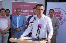 Ministar Milićević otvorio kamp 