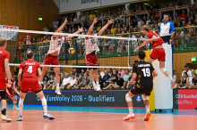 EM-Qualifikation: Volleyball-Herren: Siegen, warten, rechnen und im Idealfall freuen 	