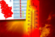 OVO JE TRENUTNO NAJTOPLIJI GRAD U SRBIJI: Jedno mestu na udaru ekstremnog vremena, a evo kakve nas temperature čekaju narednih dana