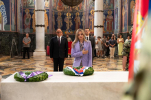 OBELEŽENA 104. GODIŠNJICA OD SMRTI KRALJA PETRA PRVOG KARAĐORĐEVIĆA Stamenkovski: Kruna kralja Petra Prvog Karađorđevića - simbol slobode i državnosti