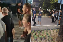 BLOKADERI VEĆ ČETIRI DANA SPROVODE NEREDE NA ULICAMA, VEČERAS I U VALJEVU Sa njima i Štimac, a u pešačkoj koloni Dragan Bjelogrlić (FOTO)