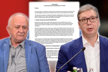 KURIR EKSKLUZIVNO DOŠAO DO PISMA DUŠANA JANJIĆA - DOKAZ O OBOJENOJ REVOLUCIJI! Pogledajte kako kod stranaca rovari protiv svoje zemlje i TRAŽI SMENU VUČIĆA!