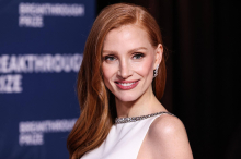 Oscar-Preisträgerin Jessica Chastain wird mit Hollywood-Stern gefeiert