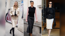 Cool Girls tragen im Herbst Pencil Skirts: Upgrade für den Büro-Klassiker