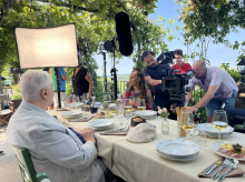 Maja Weiss na Goriškem snema film o obeh Goricah in razdoru, ki ga povzročijo meje