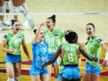Slovenske odbojkarice visoko tudi v posamičnih statistikah