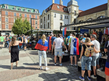 V Katovicah tudi med 800 in 1000 slovenskih navijačev