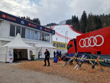 V Kranjski Gori se že pripravljajo na svetovni pokal v alpskem smučanju
