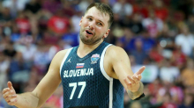 Dončić na poti do novega rekorda, Slovenija prvič na EP-jih prejela sto točk
