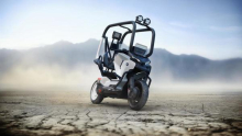 BMW skuter s streho in elektropogonom – reinkarnacija legendarnega C1