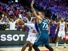 Udarec za Francijo: Sarr zaradi poškodbe že končal EuroBasket