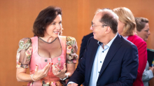 Bundesforschungsministerin: Dorothee Bär kommt im Dirndl ins Kanzleramt