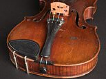 Albert Einstein's first violin which the celebrated physicist was forced to hide from the Nazi's goes on sale for £300,000